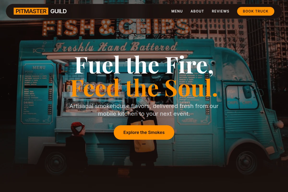 Outdoor Food Truck