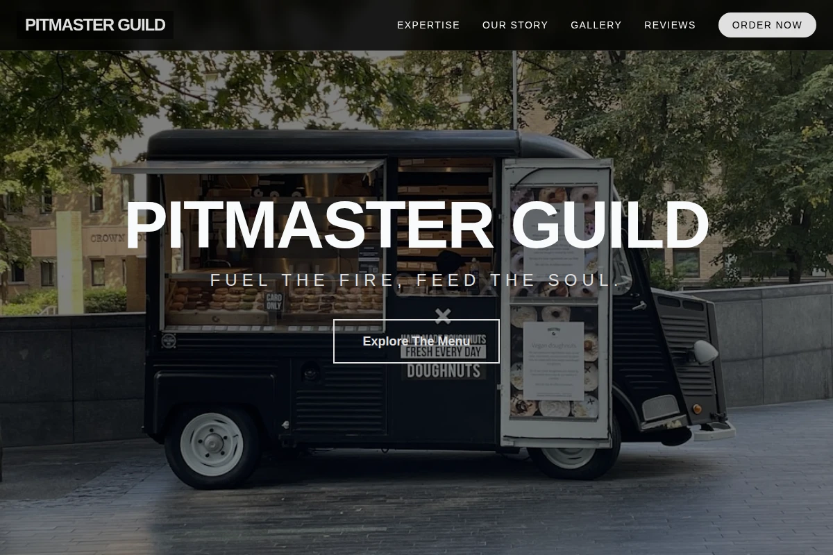 Smoker Food Truck