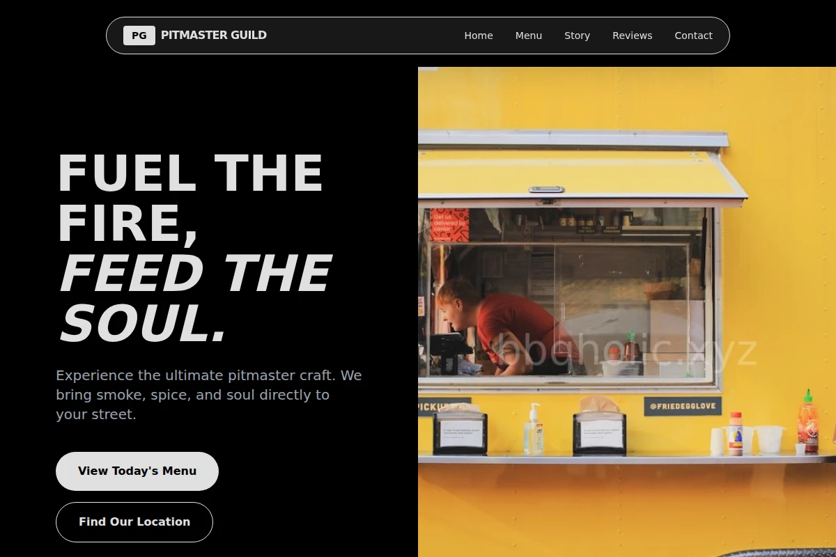 Grilling Food Truck