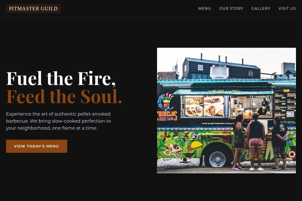 Pellet Food Truck
