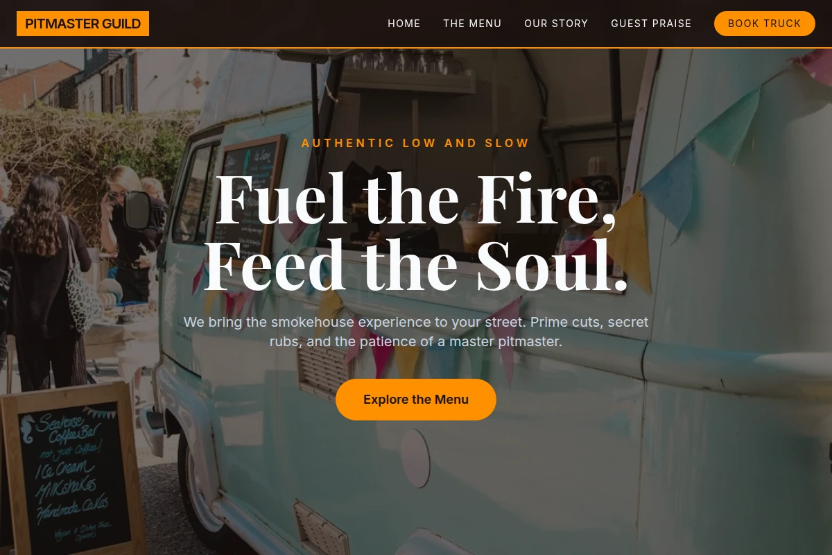 Grill Food Truck