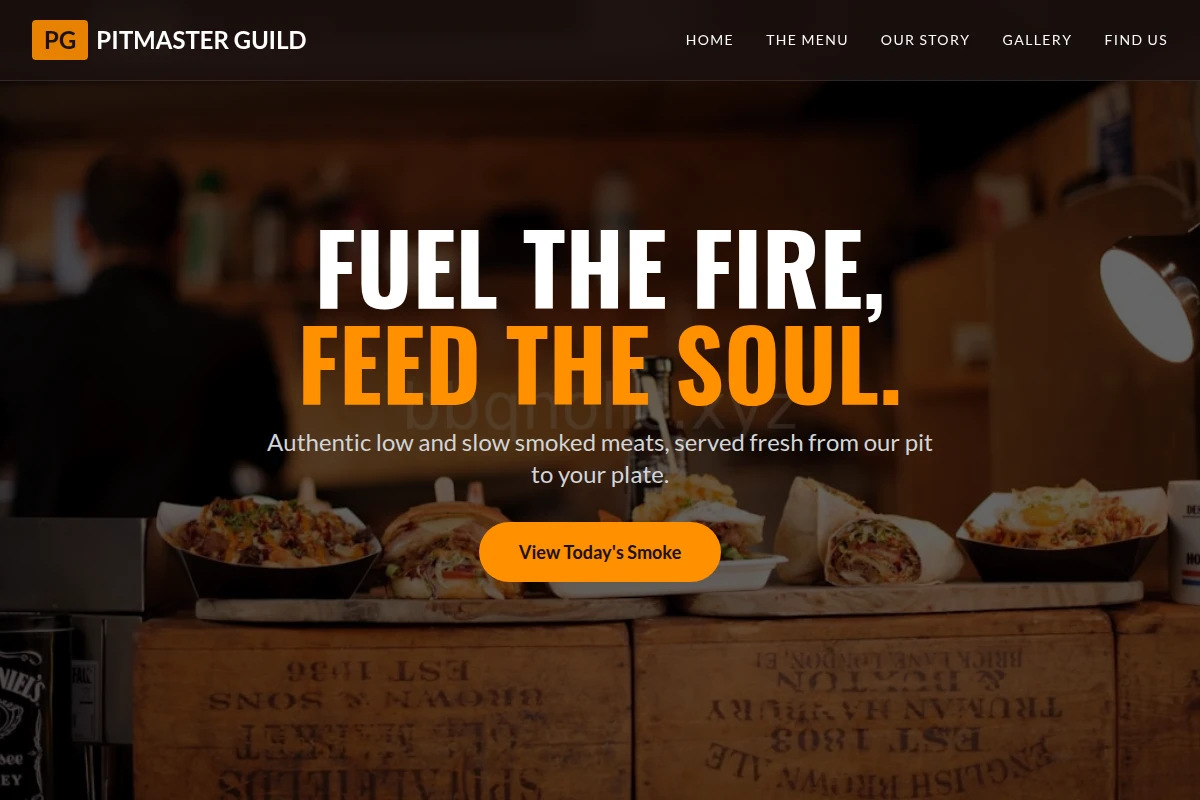 Outdoor Food Truck