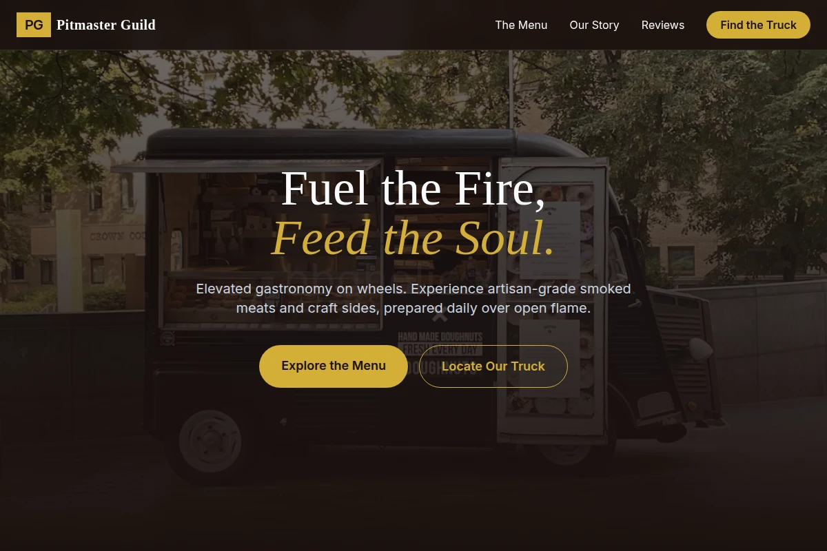 Gastronomy Food Truck