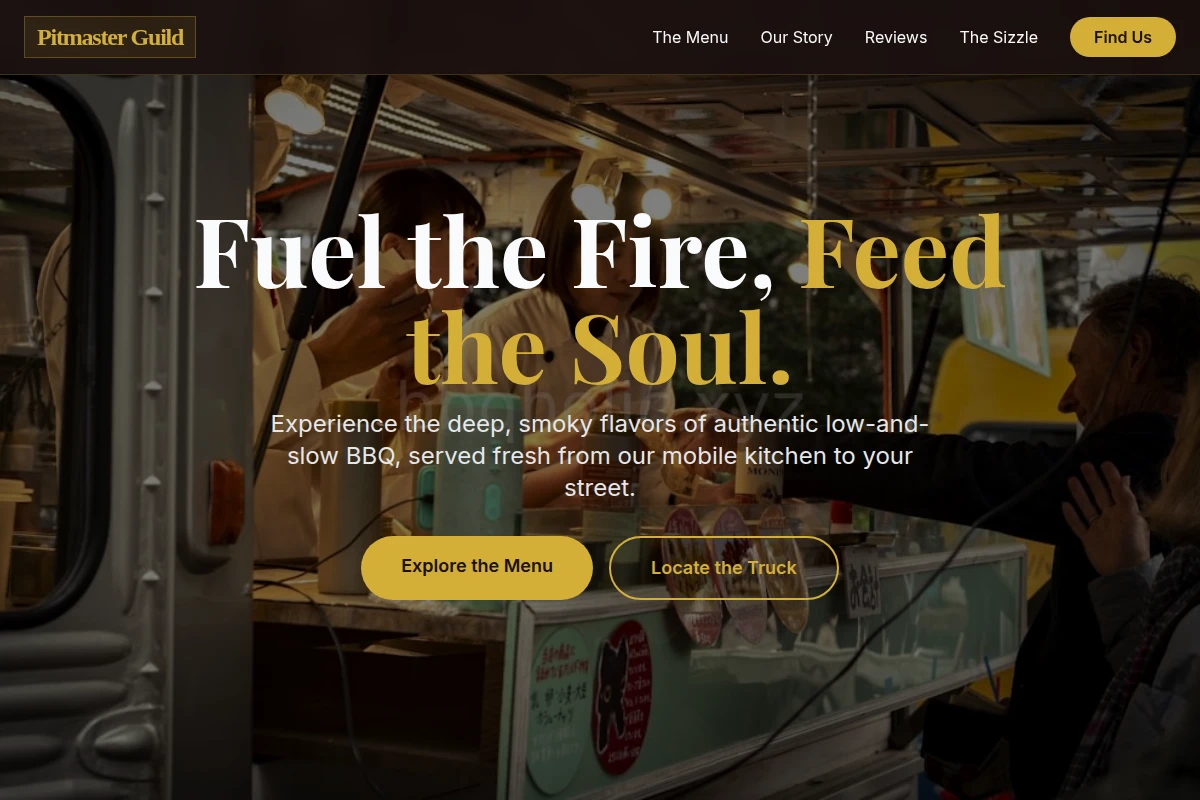 Outdoor Food Truck