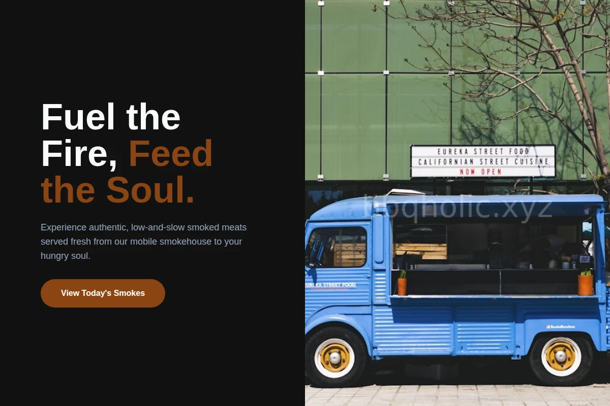 Offset Food Truck