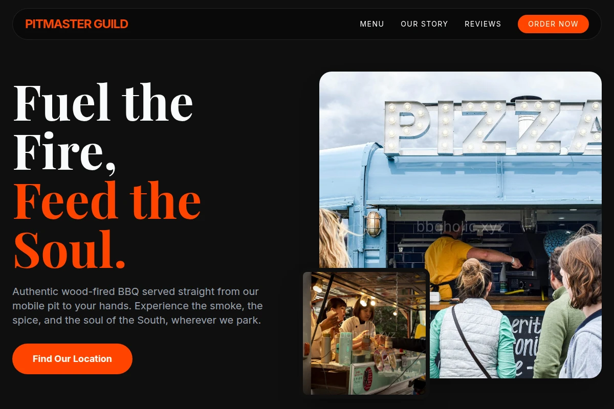 Outdoor Food Truck