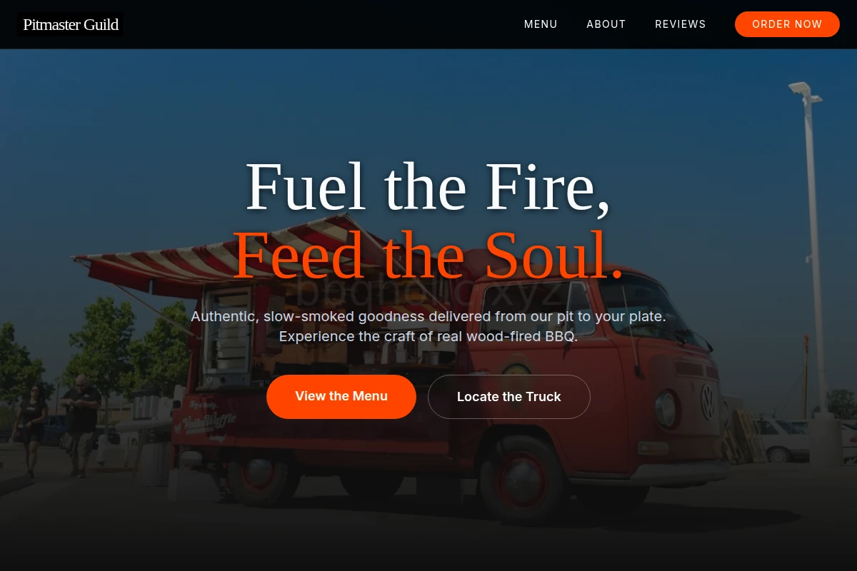 Outdoor Food Truck