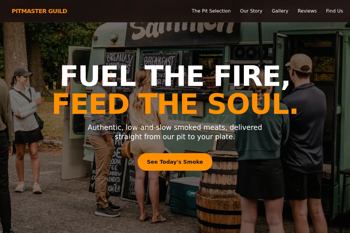Low-and-Slow Food Truck