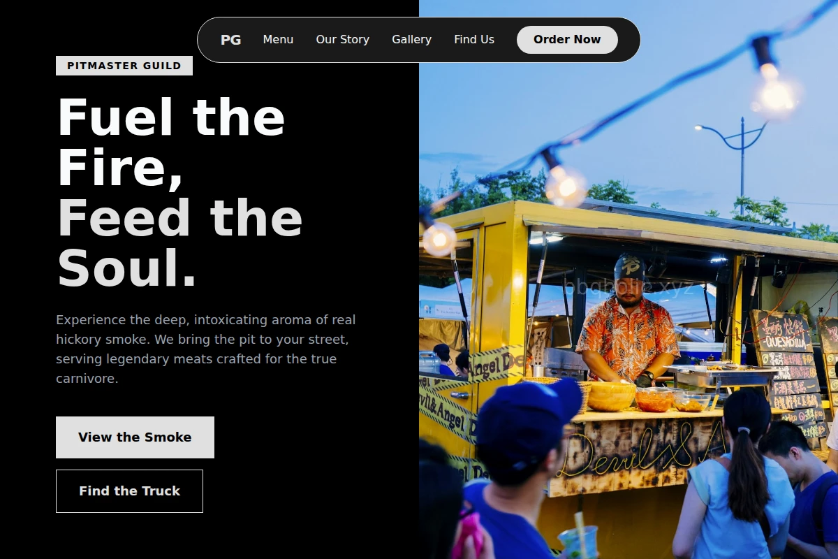 Smoker Food Truck
