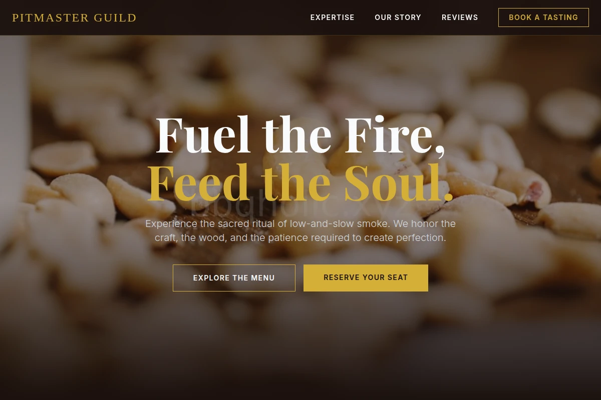 Low-and-Slow Specialty Food